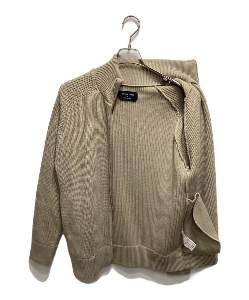 UNITED TOKYO（ユナイテッドトーキョー）UNITED TOKYO (ユナイテッドトーキョー) ドライバーズニット ブラウン サイズ:1の古着・服飾アイテム