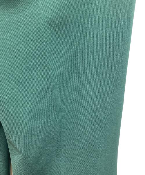 Ameri（アメリ）AMERI (アメリ) ESSENTIAL SLIM STRAIGHT PANTS グリーン サイズ:Sの古着・服飾アイテム