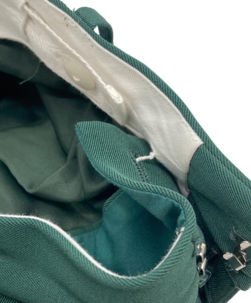 Ameri（アメリ）AMERI (アメリ) ESSENTIAL SLIM STRAIGHT PANTS グリーン サイズ:Sの古着・服飾アイテム