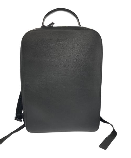 KLON（クローン）KLON (クローン) ビジネスリュック/STORAGE RUCKSACK -VNM- LEATHER ブラックの古着・服飾アイテム