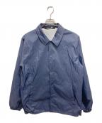 GROUND Yグラウンドワイ）の古着「落書きロゴコーチジャケット」｜ネイビー