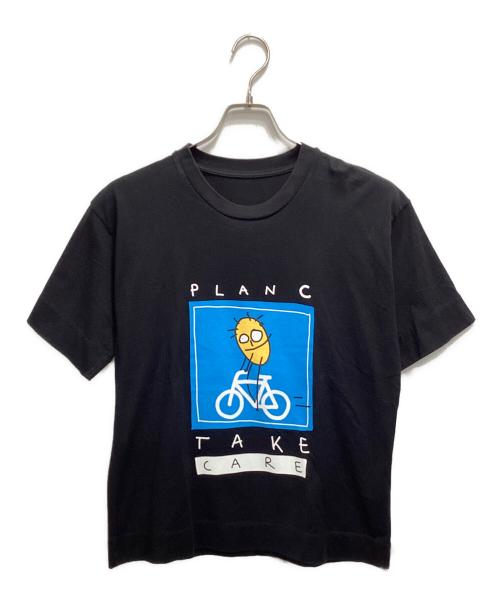 PLAN C（プランシー）PLAN C (プランシー) Plan C（プランシー） Tシャツ ブラック サイズ:Mの古着・服飾アイテム