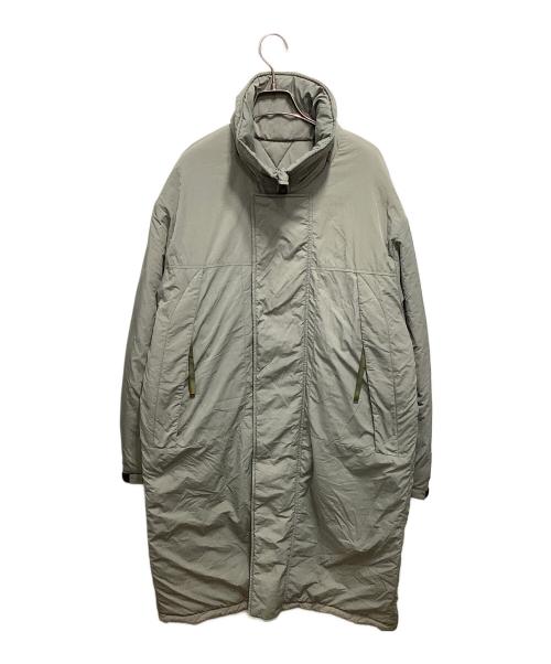 TK TAKEO KIKUCHI（ティーケー タケオキクチ）TK TAKEO KIKUCHI (ティーケー タケオキクチ) リバーシブル パデッドロングコート グリーン サイズ:Mの古着・服飾アイテム