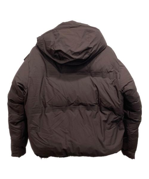 MARMOT（マーモット）MARMOT (マーモット) vainl archive (ヴァイナルアーカイブ) PUFF HOOD DOWN JACKET ブラウン サイズ:Mの古着・服飾アイテム