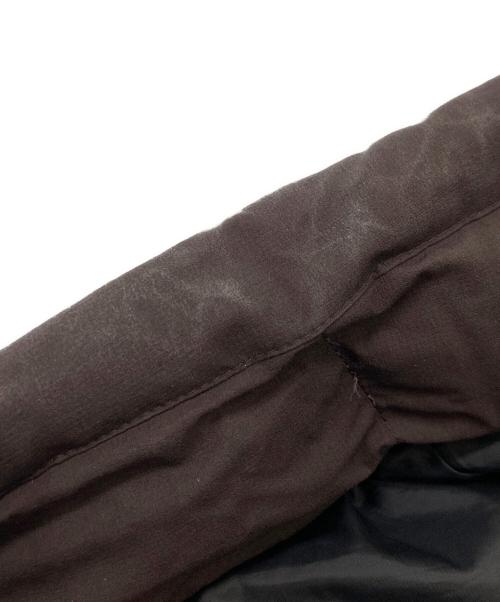 MARMOT（マーモット）MARMOT (マーモット) vainl archive (ヴァイナルアーカイブ) PUFF HOOD DOWN JACKET ブラウン サイズ:Mの古着・服飾アイテム