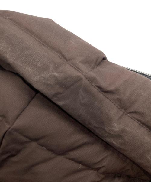 MARMOT（マーモット）MARMOT (マーモット) vainl archive (ヴァイナルアーカイブ) PUFF HOOD DOWN JACKET ブラウン サイズ:Mの古着・服飾アイテム