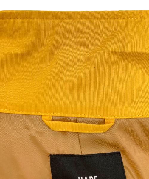 HARE（ハレ）HARE (ハレ) スタンドカラーオーバーサイズドナイロンコート オレンジ サイズ:Sの古着・服飾アイテム