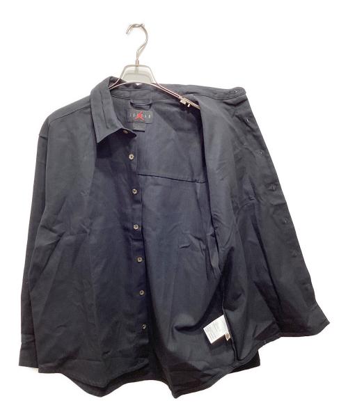 NIKE（ナイキ）NIKE (ナイキ) ジョーダン エッセンシャルメンズボタンダウンシャツ ブラック サイズ:Lの古着・服飾アイテム