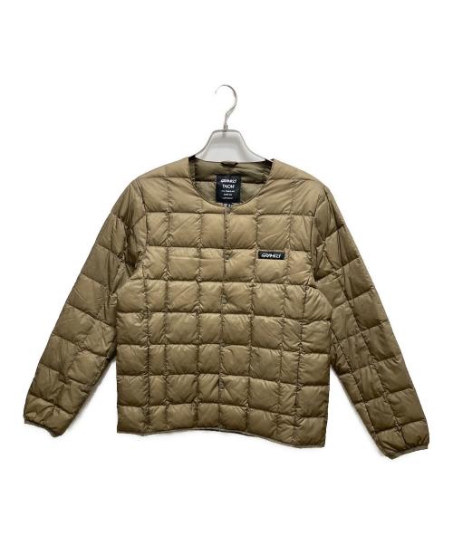 TAION（タイオン）TAION (タイオン) GRAMICCI (グラミチ) ダウンジャケット グリーン サイズ:Lの古着・服飾アイテム