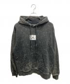 JORDANジョーダン）の古着「ESS STMT WASH フリース プルオーバー」｜ブラック
