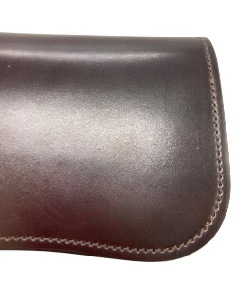 LAST CROPSBLISTER(M)Full Cordovan（ラストクロップス）LAST CROPSBLISTER(M)Full Cordovan (ラストクロップス) コードバンレザーウォレット ブラウン サイズ:-の古着・服飾アイテム