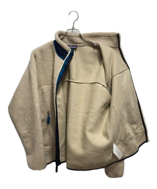 Patagonia（パタゴニア）Patagonia (パタゴニア) クラッシックレトロX ジャケット ベージュ×ブルー サイズ:Lの古着・服飾アイテム