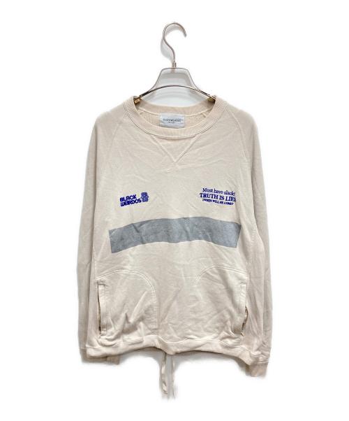 Black Weirdos（ブラック ウィドース）Black Weirdos (ブラック ウィドース) SPRING BREAK CREW SWEAT ブラウン サイズ:Ⅿの古着・服飾アイテム