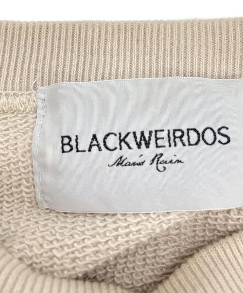 Black Weirdos（ブラック ウィドース）Black Weirdos (ブラック ウィドース) SPRING BREAK CREW SWEAT ブラウン サイズ:Ⅿの古着・服飾アイテム