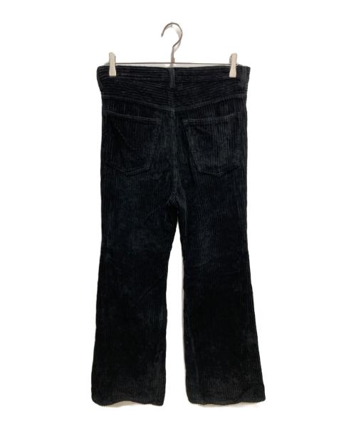 doublet（ダブレット）doublet (ダブレット) PATCHWORK CORDUROY PANTS ブラック サイズ:SMALLの古着・服飾アイテム