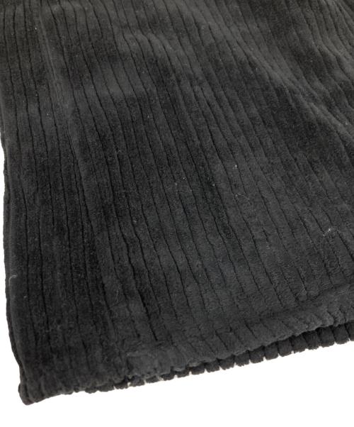 doublet（ダブレット）doublet (ダブレット) PATCHWORK CORDUROY PANTS ブラック サイズ:SMALLの古着・服飾アイテム