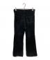 doublet (ダブレット) PATCHWORK CORDUROY PANTS ブラック サイズ:SMALL：6000円
