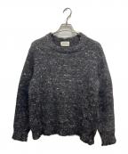 beautiful peopleビューティフルピープル）の古着「クルーネックニット」｜ブラック