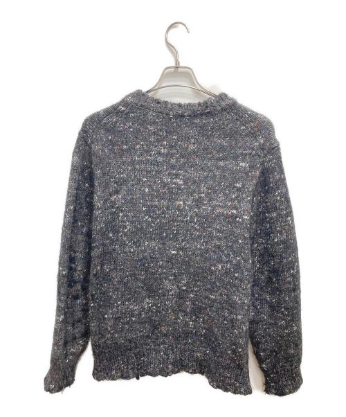 beautiful people（ビューティフルピープル）beautiful people (ビューティフルピープル) クルーネックニット ブラック サイズ:38の古着・服飾アイテム