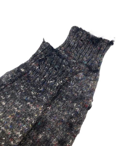 beautiful people（ビューティフルピープル）beautiful people (ビューティフルピープル) クルーネックニット ブラック サイズ:38の古着・服飾アイテム