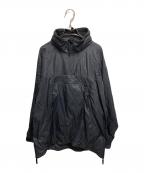 HOUSTONヒューストン）の古着「イギリス軍 PCS THERMAL SMOCKモデル/ナイロンプルオーバージャケット」｜ブラック