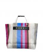 MARNIマルニ）の古着「フラワーカフェトートバッグ」｜マルチカラー