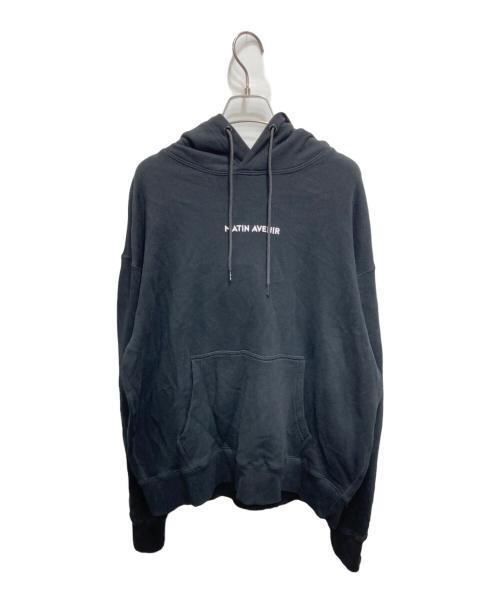 matin avenir（マタンアヴニール）matin avenir (マタンアヴニール) プルオーバーパーカー ブラック サイズ:Ⅿの古着・服飾アイテム