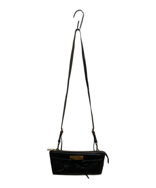 PORTER（ポーター）PORTER (ポーター) united bamboo (ユナイテッドバンブー) ショルダーバッグ／アクセサリーポーチ ブラックの古着・服飾アイテム