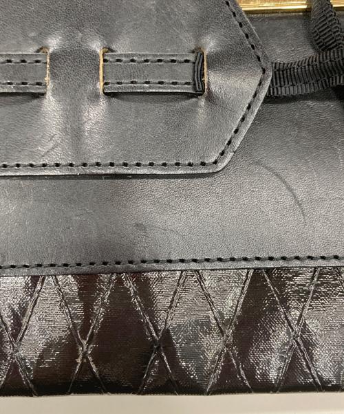 PORTER（ポーター）PORTER (ポーター) united bamboo (ユナイテッドバンブー) ショルダーバッグ／アクセサリーポーチ ブラックの古着・服飾アイテム