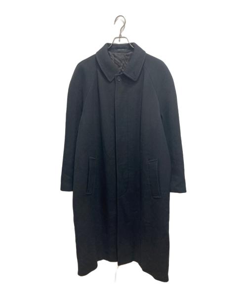 EMPORIO ARMANI（エンポリオアルマーニ）EMPORIO ARMANI (エンポリオアルマーニ) バルマカンコート ブラック サイズ:48の古着・服飾アイテム