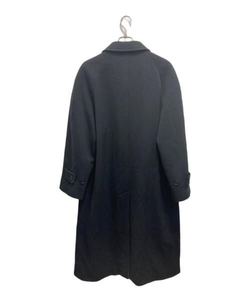 EMPORIO ARMANI（エンポリオアルマーニ）EMPORIO ARMANI (エンポリオアルマーニ) バルマカンコート ブラック サイズ:48の古着・服飾アイテム