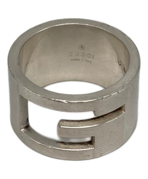 GUCCI（グッチ）GUCCI (グッチ) オープンGリング シルバー サイズ:13の古着・服飾アイテム