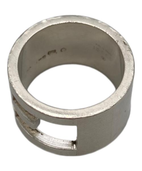 GUCCI（グッチ）GUCCI (グッチ) オープンGリング シルバー サイズ:13の古着・服飾アイテム