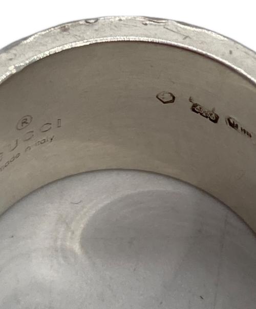 GUCCI（グッチ）GUCCI (グッチ) オープンGリング シルバー サイズ:13の古着・服飾アイテム