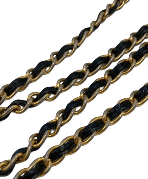 CHANEL（シャネル）CHANEL (シャネル) ココマークダイヤステッチチェーンショルダーバッグ ブラックの古着・服飾アイテム