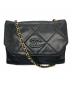CHANEL（シャネル）の古着「ココマークダイヤステッチチェーンショルダーバッグ」｜ブラック