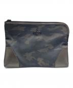 Vivienne Westwoodヴィヴィアンウエストウッド）の古着「迷彩柄 クラッチバッグ」｜カーキ