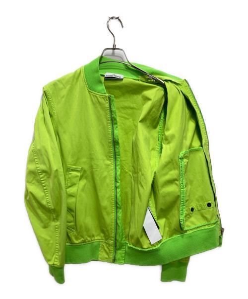 STONE ISLAND（ストーンアイランド）STONE ISLAND (ストーンアイランド) David TC Jersey Jacket 黄緑 サイズ:Mの古着・服飾アイテム