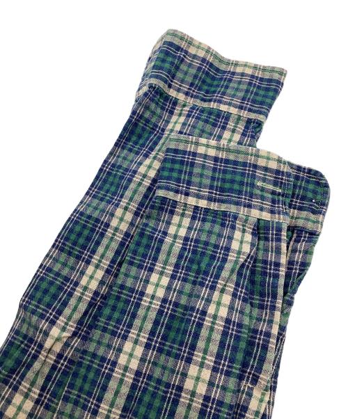 RRL（ダブルアールエル）RRL (ダブルアール) コットンチェックシャツ ネイビー サイズ:Sの古着・服飾アイテム