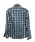 RRL (ダブルアール) コットンチェックシャツ ネイビー サイズ:S：9000円
