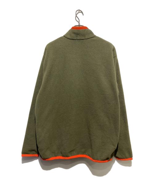 POLO RALPH LAUREN（ポロ・ラルフローレン）POLO RALPH LAUREN (ポロ・ラルフローレン) ハーフジップフリースジャケット オリーブ サイズ:ＸＬの古着・服飾アイテム