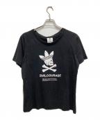 adidas ObyO×NEIGHBORHOODアデイダス オーバイオー×ネイバーフッド）の古着「プリントTシャツ」｜ブラック
