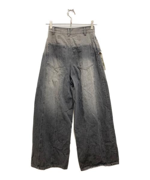 PRANK PROJECT（プランクプロジェクト）PRANK PROJECT (プランクプロジェクト) ショーツレイヤードデニムパンツ ブラック サイズ:36の古着・服飾アイテム