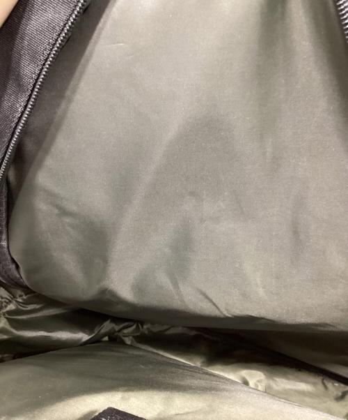 DIESEL（ディーゼル）DIESEL (ディーゼル) ファブリック Dロゴ刺繍 バックパック ブラックの古着・服飾アイテム