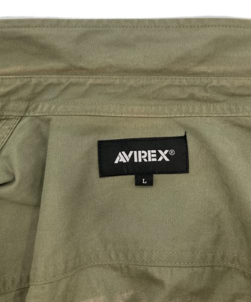AVIREX（アヴィレックス）AVIREX (アヴィレックス) クラッシー シャシー シャツ カーキ サイズ:Lの古着・服飾アイテム