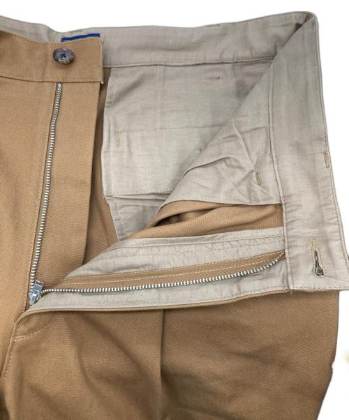 Pherrow's（フェローズ）Pherrow's (フェローズ) 2タックテーパードパンツ ブラウン サイズ:34の古着・服飾アイテム