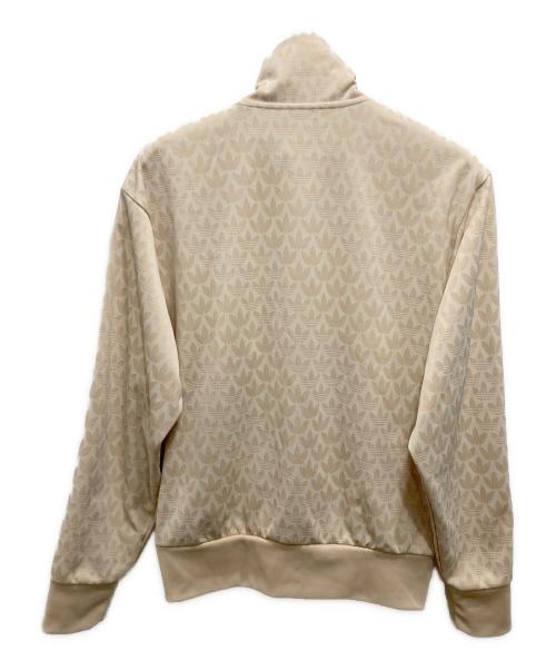 adidas Originals（アディダスオリジナル）adidas Originals (アディダスオリジナル) グラフィック モノグラム トラックジャケット ブラウン サイズ:Lの古着・服飾アイテム