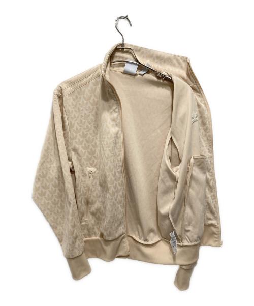 adidas Originals（アディダスオリジナル）adidas Originals (アディダスオリジナル) グラフィック モノグラム トラックジャケット ブラウン サイズ:Lの古着・服飾アイテム