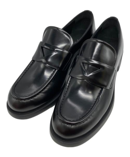 PRADA（プラダ）PRADA (プラダ) ローファー ブラック サイズ:37の古着・服飾アイテム