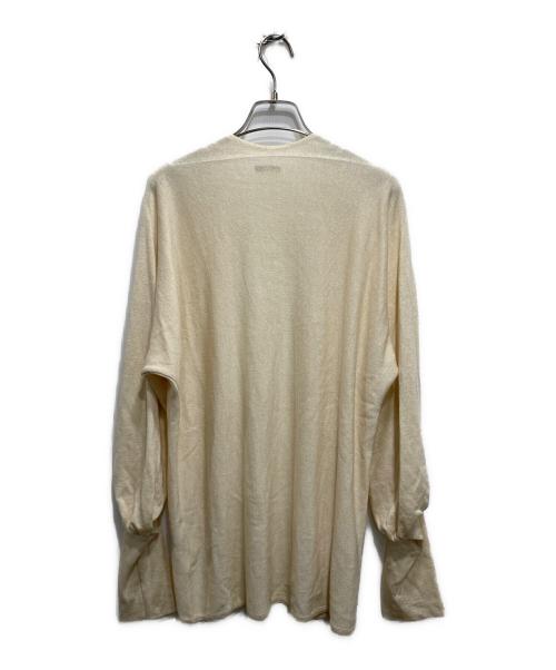 BOTTEGA VENETA（ボッテガベネタ）BOTTEGA VENETA (ボッテガベネタ) リネンシルクブレンドカーディガン ベージュ サイズ:Lの古着・服飾アイテム